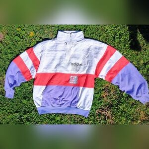 Adidas Multicolor Half-Zip Sweatshirt